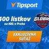 400 lístkov na NHL v Prahe! od Tipsportu je tu