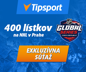 400 lístkov na NHL v Prahe! od Tipsportu je tu